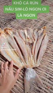 KHÔ CÁ RÚN ( KHÔ CÁ GÚNG) CHUYÊN nấu sim-lo thơm lừng đầy hấp dẫn [ GIAO HỎA TỐC HCM]