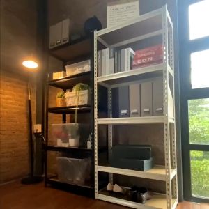 MOYU ชั้นวางสินค้า ชั้นวางของ ชั้นเหล็ก ชั้นเหล็กวางสินค้า แข็งแรง ทนทานรับน้ำหนักได้ 200kg ชั้นเก็บอุปกรณ์ ชั้นวางของครัค3/4/5ชั้น shelf โปรโมชั่นวันแม่