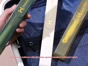 Snice H Toothbrush Holder For home travel and office use fits 2 toothbrush