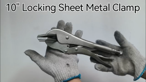 Remax 10 inch Locking Plier Locking Sheet Metal Clamp Sheet Metal Tool Welding Pliers Heavy Duty (LOCAL STOCK)