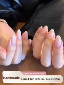 MONLEYTA | Handmade Short Wearable Nail Art Pieces 2025 New Style Manicure Nail Stickers High End Medium Long Wearable Nail Tips