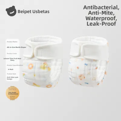 Usbettas | Washable Cotton Breathable Infant Diaper