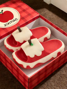 XIXITIAO | Cute Apple Shape Anti-slip Slippers