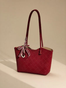 Josiny | Large Capacity Red Womens Tote Bag