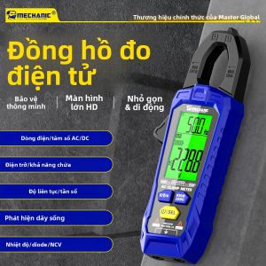 Đồng Hồ Vạn Năng Kỹ Thuật Số Kìm Đo Dòng Điện Xoay Chiều/một Chiều True RMS Điện Áp Điện Dung Điện Trở Tần Số Phát Hiện NCV Cho Điện DIY