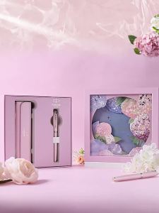 HERO | Parker Floral Series Hydrangea Rollerball Pen Bút Viết Sang Trọng Thanh Lịch Dành Cho Phụ Nữ Có Hộp Quà Tặng Bộ Văn Phòng Phẩm Cao Cấp LadyGift