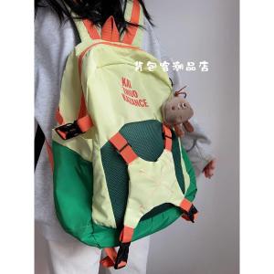 Túi Đeo Vai Đôi Phong Cách Hàn Quốc Nhỏ Gọn Nhẹ Dung Tích Lớn Nhiều Ngăn Túi Đựng Sách Dành Cho Học Sinh Trung Học