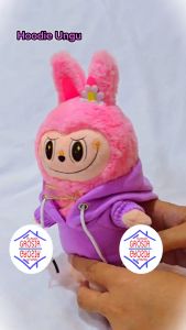Baju Boneka Labubu Labu Outfit Overall Hoodie Kostum Pakaian The Monsters Exciting Macaron