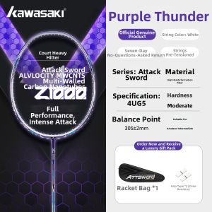 Kawasaki | Carbon Ultra-light Professional Racket
