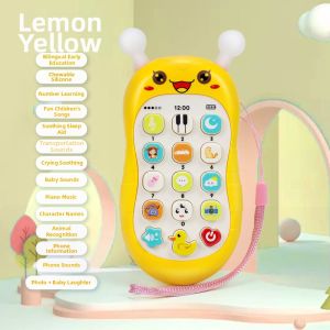 Teething Gel Educational Toy Phone