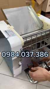 [2200W] Máy cán chân nấm cán thịt bò ép khô bò ép mực khô bằng điện