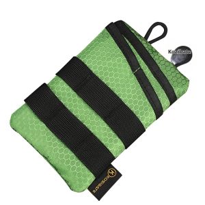 Mini EDC Túi Đa Năng Nylon Túi Bảo Quản Chìa Khóa Thẻ Ngoài Trời Săn Bắn Chiến Thuật Dụng Cụ Ví Đồ Lặt Vặt Người Tổ Chức