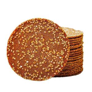 No Added Sugar Buckwheat Thin Crisp Sesame Biscuit