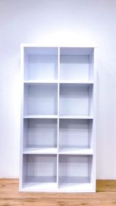 🔥SL Bookshelf Storage Cabinet Wooden Multipurpose Rack Rak Buku Rack Storage Display Cabinet Utility Shelf 书架置物架 - 1002