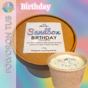 Birthday POLVORON Jar 200g • Tub 170g