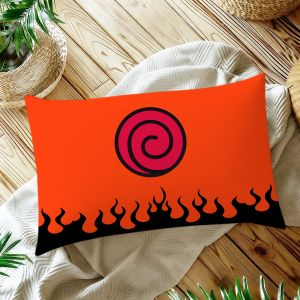 NARUTO | Anime Cool Logo Cushion Cover Soft Rectangle Pillowcover Home N-NarutoS Sofa Living Room Decor Dorm Bed Hogar Pillowcase Gift