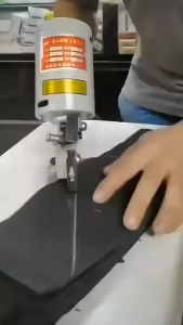 Electric Round knife Clothing Cutting Machine 220V Portable Handheld fabric cutter Cloth Shearing Machine 90mm