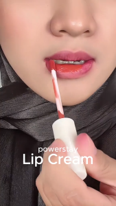Liora Lip Cream (Power Stay-Non Transfer) - 4 ml | Matte Finish Non Transfer Melembapkan & Menutrisi Bibir