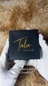 TALA hand made 18K Gold Terumi Ring 1 Carat Ring Cubic Zirconia Wedding Engagement Adjustable Ring For Women Accessories