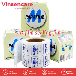 Vinsencare Parafilm M PM-996 All Purpose Laboratory Film Parafilm Sealing Film Lab Sealing Film Bottle Sealing Film-4x125ft/10.2cmx38.1m-Good ductility