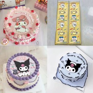 Baking Chocolate Transfer Paper Rice Noodle Paper Kuromi Meileti Tiramisu Cake Decoration No Hand Drawing Required