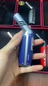 Hộp Quẹt Bật Lửa Gas Jobon ZB-597 Khò Mỏ Vịt 1 Tia Xoay 45 Độ Tiện Lợi - Nhiều Màu (Không Có Sẵn Gas)