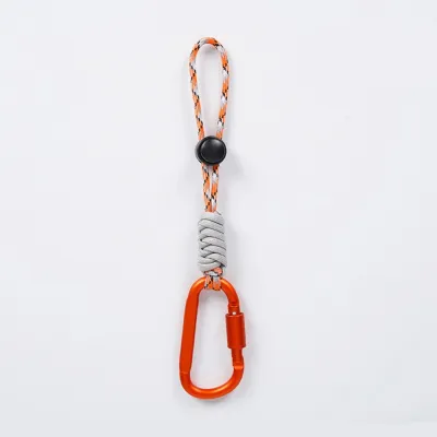 New Portable Paracord Keychain Lanyard Multifunctional Creative Outdoor Water Bottle Buckle Hook 21*4cm EDC Quick Hanging Buckle