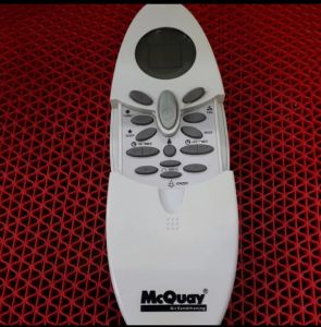Remot Control AC McQuay TURBO SLEEP IONIZER SWING FAN SLEEP Original