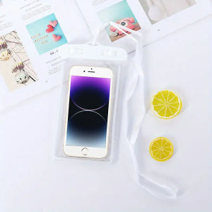 Neutral style phone pouch for men and women waterproof available in multiple colors suitable for rainy days and swimming.