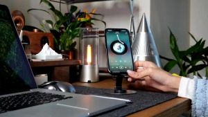 360° Rotate Metal Desk Mobile Phone Holder Stand For iPhone iPad Xiaomi Adjustable Desktop Tablet Holderl Table Cell Phone Stand