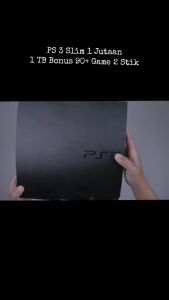 PS3 SLIM PLAY STATION 3 SLIM HDD 500GB + 2 STICK FULL GAMES