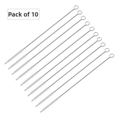 Straw and Bottle Cleaning Brushes Thick Long Bristles