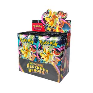 360Pcs English Pokémon TCG: Mega Evolution Ascended Heroes Booster Box Pokemon trade card 36 Pack Box Childrens gift Toys