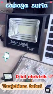 【READY STOCK】promo sale automatic night light  solar light outdoor lighting 5000W Solar Spotlight lampu solar IP67 Waterproof solar led Street light  flood light indoor solar light