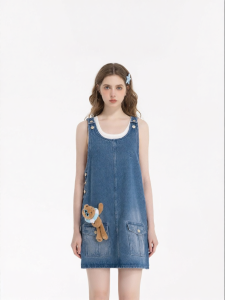 Summer New Fashionable Cute 3D Design Comfortable Versatile Dress