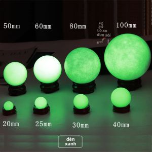 Bóng Đêm Phát Sáng Bằng Đá Hanbai Tự Nhiên Đá Pha Lê Sáng Tạo Trang Trí Nhà Đế Đá Gốc Trang Trí Nhà Bằng Đá