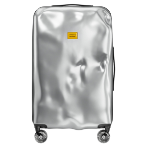 JUPITER FLY | Irregular Distressed Mens Silver Luggage
