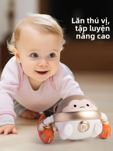 MONLEYTA | Đồ chơi trẻ em Manleyta X0617115016 Đồ chơi giáo dục sớm cho bé 3 tháng tuổi Đồ chơi tập đi cho trẻ em Đồ chơi con khỉ lăn tập đứng