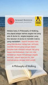 A Philosophy Of Walking by Frederic Gros