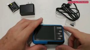 Waterproof Digital Camera with1080P 30MP 16X 10FT for Snorkeling & Swimming