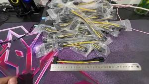 สายแปลง Power Sata 15Pin to 8Pin สายแปลง PCI-E สายไฟการ์ดจอ เชื่อมต่อได้ง่าย Power Cable A156