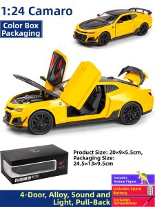 CHEZHI | Simulated Display Camaro Bumblebee Model Car