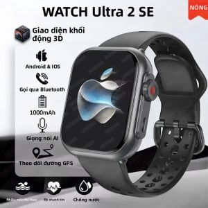 Đồng Hồ Thông Minh Ultra K62 Dành Cho Nam Nữ Màn Hình AMOLED 1000mAh Hiển Thị HD Gọi Bluetooth GPS Chống Nước Theo Dõi Sức Khỏe Tương Thích Với iOS Và Android