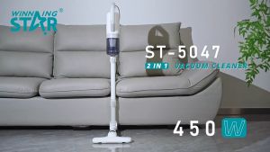 Winning Star Stick Vacuum | Ultra Lightweight | 97% Filtration | Foldable Tube ST-5047
