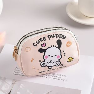 กระเป๋าใส่เหรียญแบบพกพาสุดน่ารักพร้อมซิป กระเป๋าใส่ของสำหรับใส่บัตรประจำตัว กระเป๋าใส่กุญแจ กระเป๋าใส่ลิปสติก กระเป๋าใส่ของเล็กสำหรับผู้หญิง