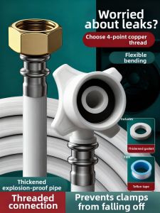 TAOSHI | Auto Extended Washer Inlet Hose Anti-leak