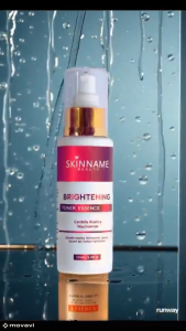 Skinname beauty paket glow series original – mencerahkan & menyamarkan noda hitam glow bright perawatan wajah alami | bisa cod terlaris