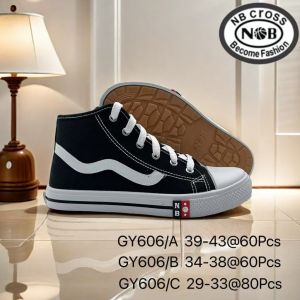 sepatu sekolah N/B boot tali SOL KUNING list cacing TK.SD.SMP.SMA