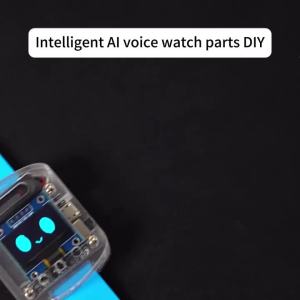 XiaoZhi AI Voice Watch DIY Kit 0.96-Inch OLED Screen AI Conversational ESP32S3N16R8 Voice Development Board Module AI Robot