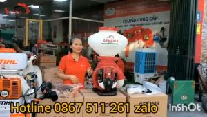 Máy xạ phân chạy xăng Genesis 4 thì giá rẻ